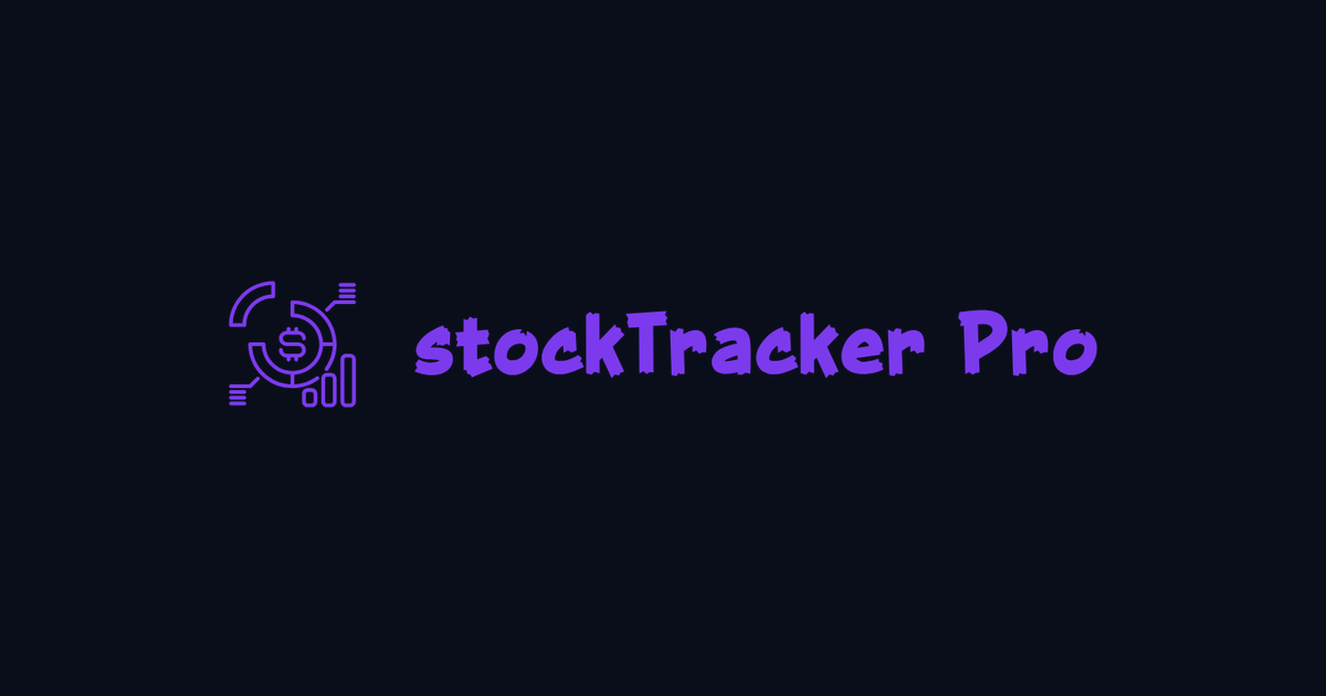 stockTracker Pro — From Trading Day to Tax Day